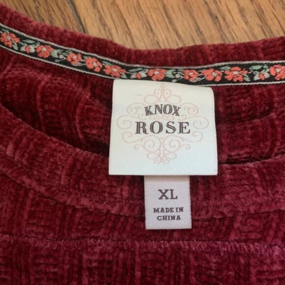 soft velvet sweater by knox rose - Picture 3 of 3